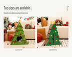 Petree Home Furniture Cat Tree & Scratcher Christmas Cat Scratching Board with Corrugated Paper & Sisal Climbing Frame Pet Toy
