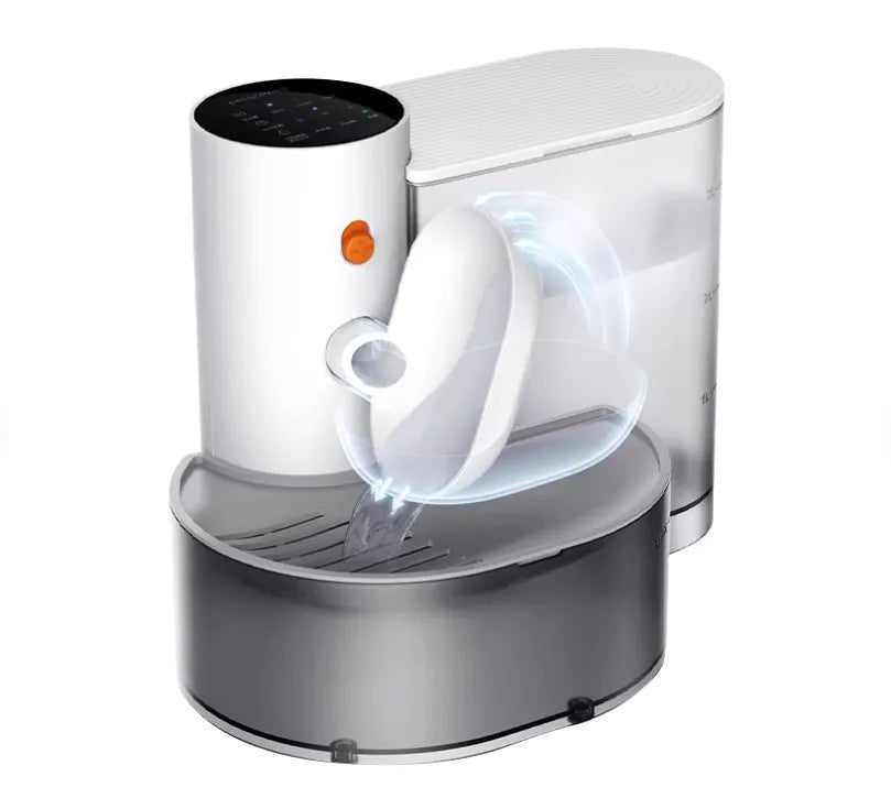 3.2L Intelligent Wireless Cet Water Fountain No Filter Required Wastewater Separation Fresh Water Supply for Cats and Small Dogs