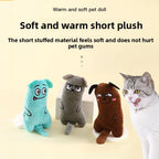 Eco-Friendly Bite-Resistant Cat Toy Plush Interactive Pet Cat Toys with Catnip Cloth Mouse Supplies