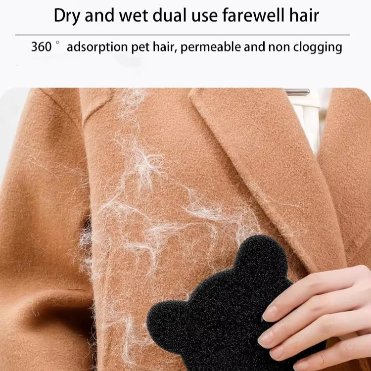 Laundry Sponge Washing Machine Sticky Hair Removal and Lint Stain Roller Suction for Clothes and Hair Care Pet Hair Remover