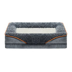 Removable and Washable Dog Sofa Large Dog Bed Suitable for All Seasons Dog Nest Comfortable Soft Cat Sofa Bed With Raised Edges