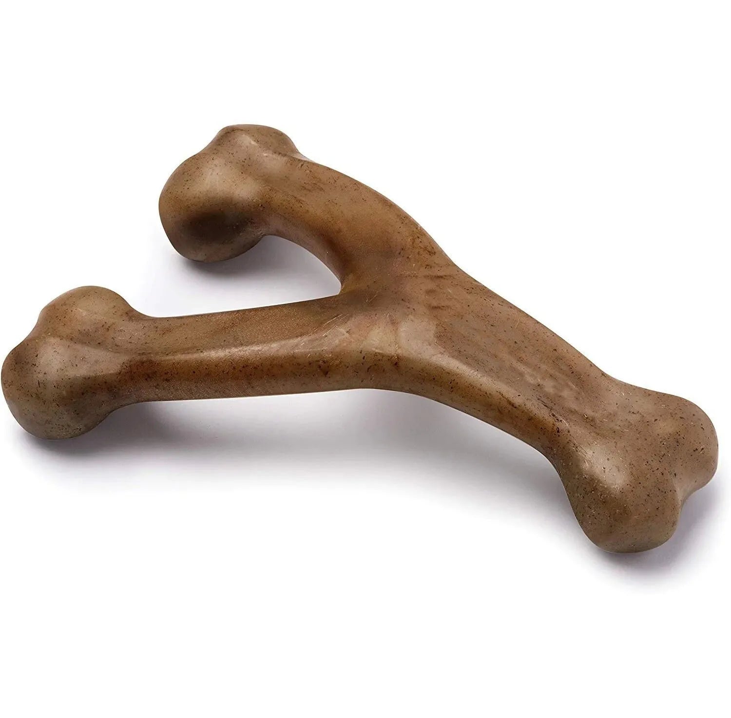 Durable Double Bone Dog Chew Toy Beef Flavor Christmas Deer Triceratops Interactive Nylon Chew Toy for Pups