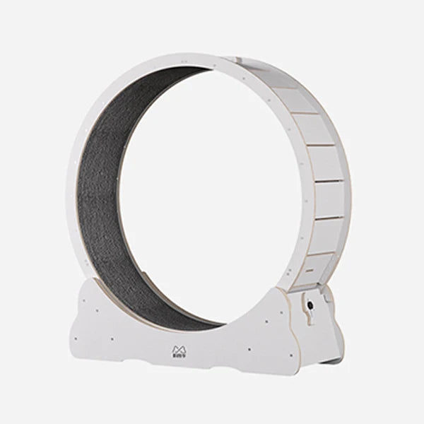 Cat Exercise Wheel Indoor Toy Cat Interactive Toys Large Cat Running Wheel with Carpeted Runway Pet Supplies