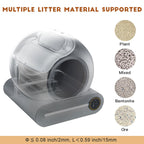 Tonepie 65L Automatic Cat Litter Box Smart App Control Self Cleaning Litter Box Fully Enclosed Pet Toilet Cat Litter Box