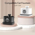 4pcs Replacement Filters for Wireless Cat Water Fountain 2.8L/95oz Automatic Pet Water Fountain Replacement Filters