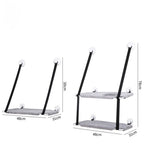Double Layers Cat Hammock Window Indoor Cats Seat Shelves Kitten Limbing Frame Strong Suction Cups Bearing 25kg Cat Products