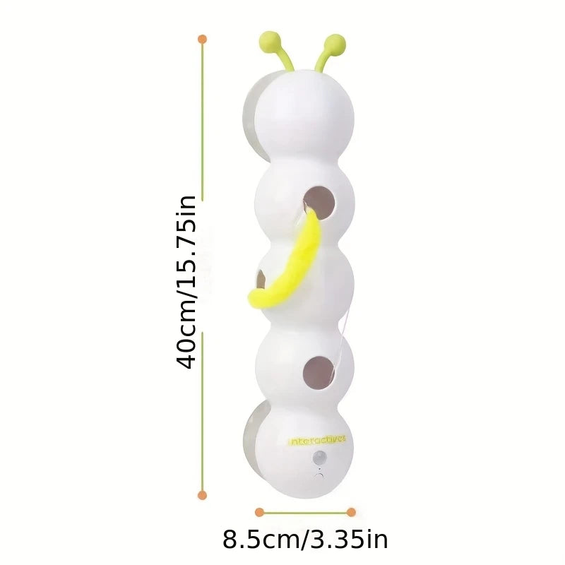 Interactive Cat Toy with Feather Tail USB Rechargeable Smart Sensor High-End Design for All Breeds