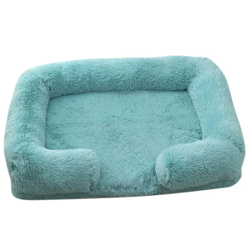 Orthopedic Dog Beds for Large Dogs Fluffy Large Dog Bed with Removable Washable Cover Non-Slip Bottom Foam Couch Bed