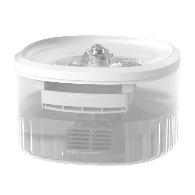 2026 New 3L Large Capacity Automatic Cat Water Fountain Multi-layer Filtration USB Charging Smart Cat Fountain Pet Supplies OEM