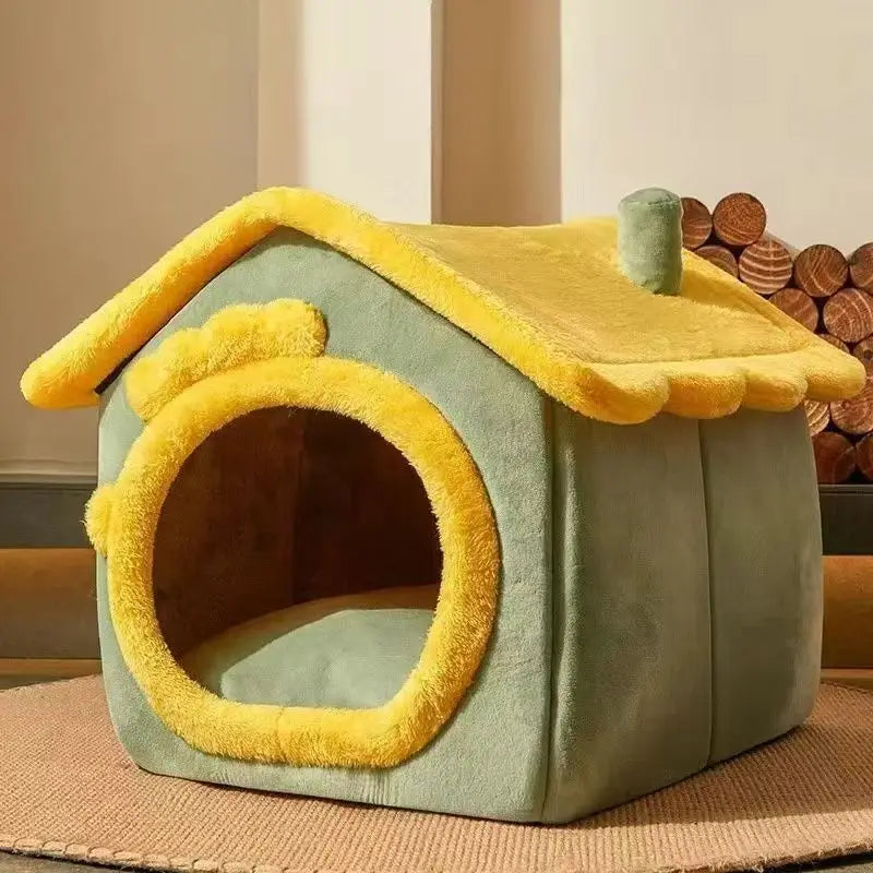 Breathable Warm Plush Pet Bed Dog House Washable Soft Cat Cushion Kennel for Small Medium Large Dogs Pet Supplies