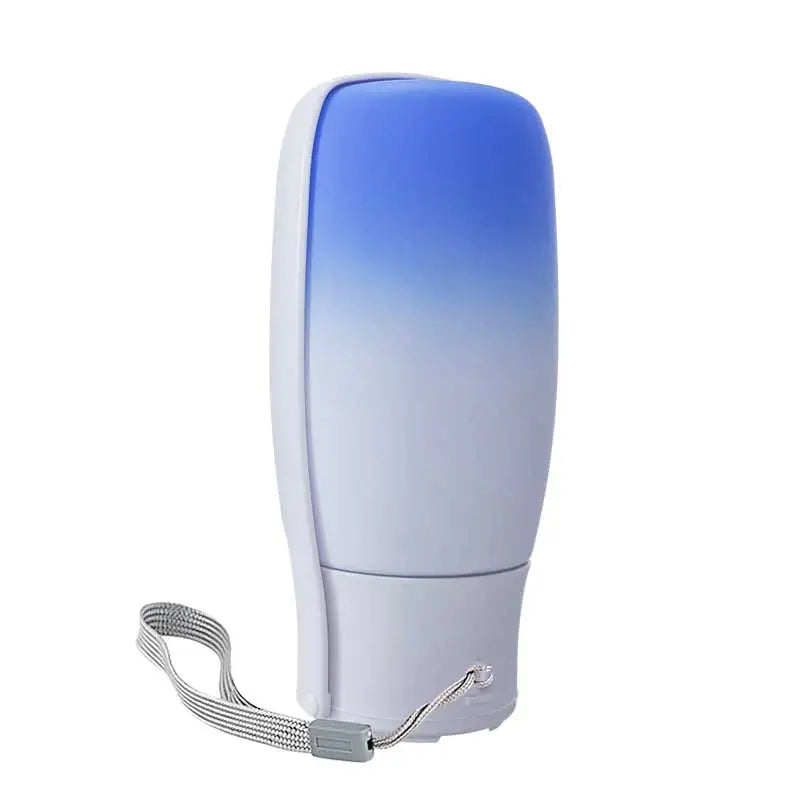 Gradient Color 3-in-1 Foldable Plastic Dog Water Bottle Collapsible Travel Pet Water Bowl with Filters