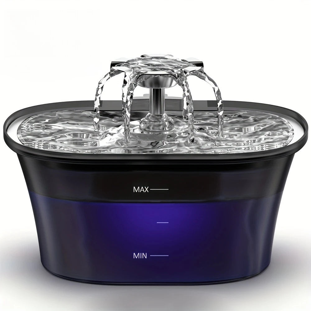 OEM 2.5L Automatic Cat Water Fountain Usb-Powered Silent Operation Smart Water Fountains for Cats Dogs Pet Manufacturer