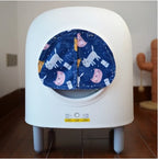 Cat Basin Odor Proof and Dust-proof Door Curtain Matching Curtains 15 Styles Automatic Pet Self Litter Box Curtain for Petree