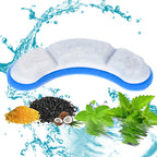 Automatic Cat & Dog Water Dispenser Filters Replacement Pet Fountain Filters with Rounded Bowls Charge Power Source