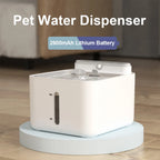 3L Automatic Cat Water Fountain Wireless Sense Dog Drink Bowl Portable Rechargeable Dispenser Pet Drinking Fountain for Cats