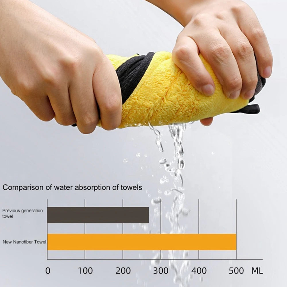 Dog Towel Eco-Friendly Super Absorbent Soft Lint-free Quick-drying Polyester Bath Towel for Small/Medium & Large Dogs