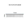 Dog Combs Pet Stainless Steel Teeth Cat Comb Remove Tangles Knots Professional Grooming Tool for Long and Short Haired Dog Brush