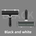 2025 NEW Reusable Roller Pet Hair Removal Portable Multi-Surface Fur Removal Tool Cat Dog Furniture Couch Clothing Bedding