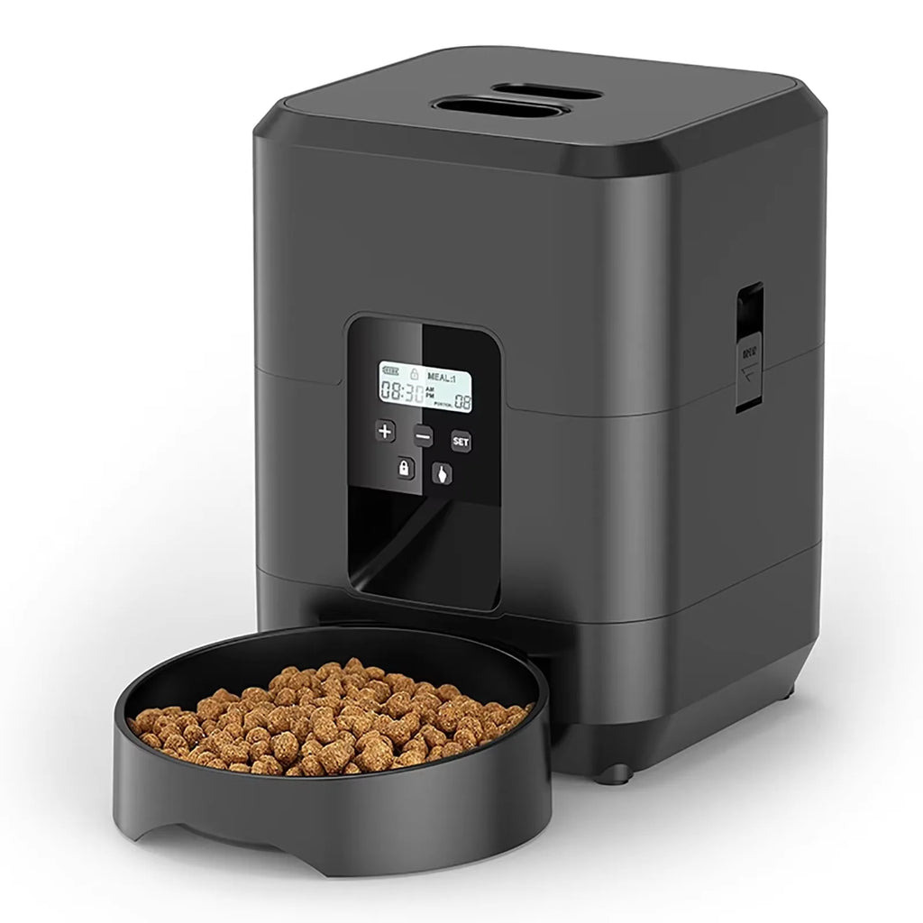 2L Portable Plastic Smart Pet Feeder with Camera Night Vision 2.4G WiFi Automatic Cat Feeder for Dog Food Dispenser