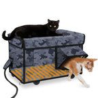 Modern Collapsible Cat Nest Outdoor Heating Insulation Foldable Pet Cage and Pet Fence Tent for Abandoned Cats for Winter