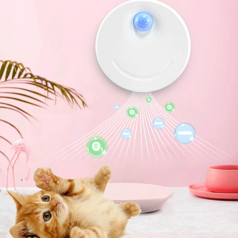 Intelligent Home Air Purifier Electronic Cat Litter Smell Remover Plastic Toilet Cleaner Filter Smart Pet Supplies Deodorizer