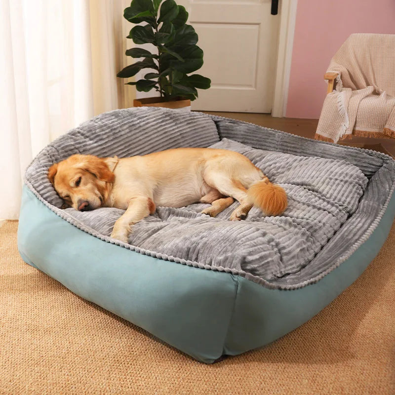 Large Dog Bed Warm Pet Bed for Large Dogs Pet Cushion Sofa Removable for Puppy Chihuahua Big Cat Beds Dog Products