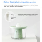 Ultra Quiet 2.2L Petree Cat Fountain Automatic Dog Cat Water Dispenser with No Cotton Filter PP Material Drinking Water Fountain