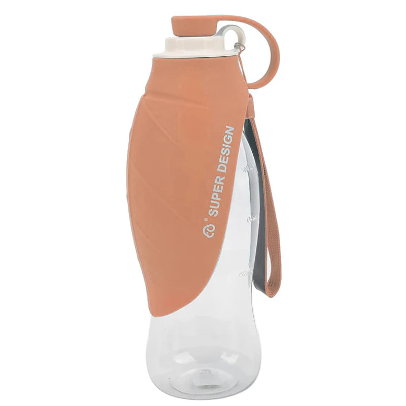 Silicone Portable Dog Travel Bottle Pet Water Dispenser Dog Water Cup Pet Leaf Bottle for Pets on Walks Hike Journeys Car Rides