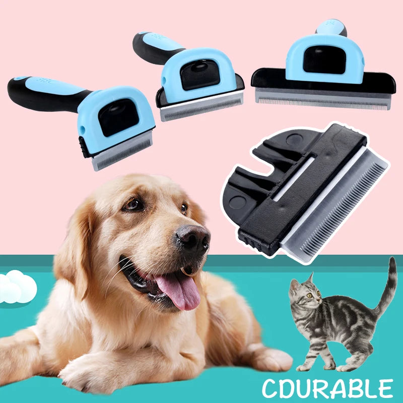 Cat Hair Remover Combs Dog Brush Grooming Tools Pet Detachable Remover Attachment Pet Trimmer Combs  Supply Furmins for Cat Dog