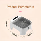Smart Control Pet Induction Feeder Automatic Induction Cover Opening Moisture-Proof Neck Protection Pet Food Bowls
