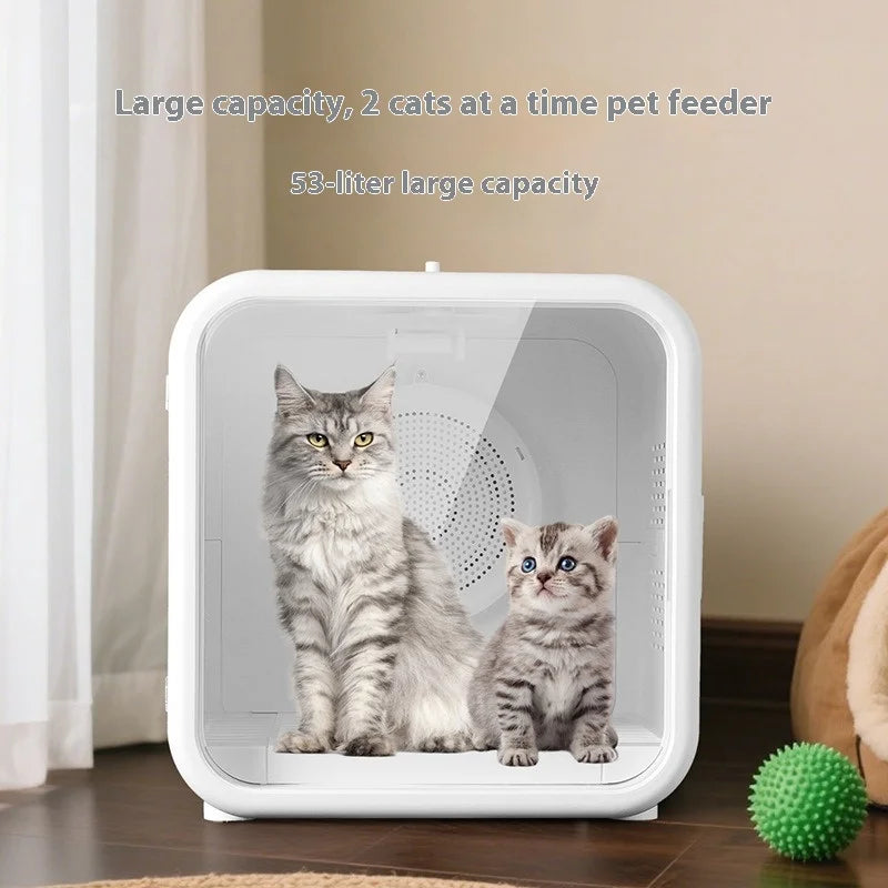 53L Large Capacity Pet Dryer Box Dogs Hair Blower Cat Grooming Tool with Smart Thermostat Golden Teddy Home Drying Machine