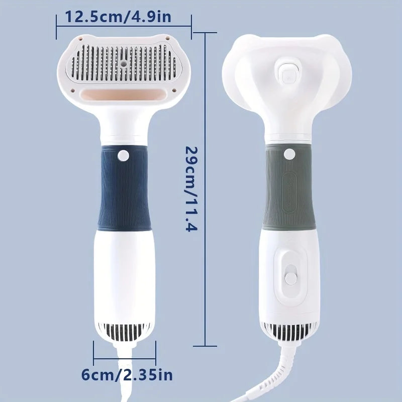 Pet Grooming Tools Dog Hair Dryer With Comb Dog Brush Cats Kitten Pet Drying Gentle Fur Cat Hair Drying Brush Cat Dog Products