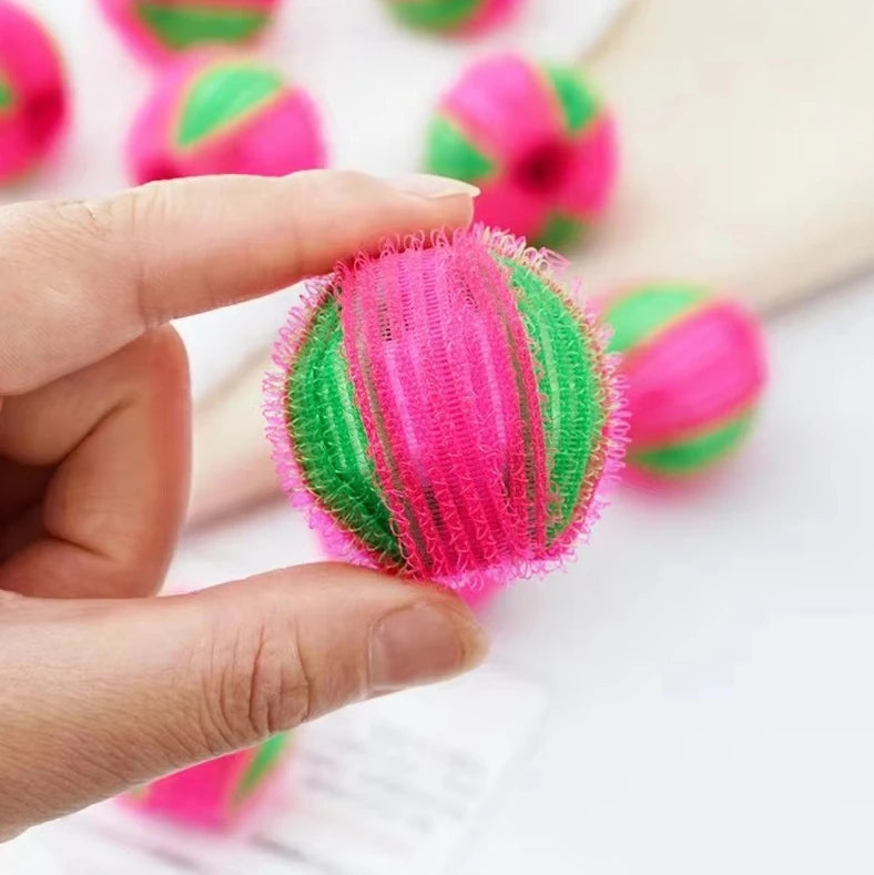 5cm Decontamination Anti-Tangle Hair Dryer Ball for Hair Remover Washing Machine Hair Filter Balls Nylon Laundry Ball