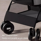 Pet Stroller Small Pull Cart Puppy Dog Walking Cart Lightweight Foldable Oxford Adjustable Zipper for Outdoor Use