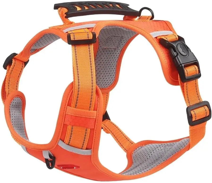 Pet Custom Dog Harness No Pull Fabric Breathable and Reflective Soft Chest Strap Vest Harness for Small Medium Large Dogs