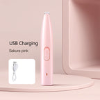 Pet Hair Cutter with LED Light Pet Dog Cleaning Kit Cat Paw Hair Clipper Shaver Dog Paw Cleaner Dog Products