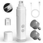 Electric Dog Nail Clippers for Dog Nail Grinder USB Charging Pet Trimmer Quiet Cat Dogs Paws Nail Grooming Tools Cat Claw Cutter