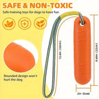 Floating Dog Chew Toy with Rope Durable Water-Resistant Interactive Training Toy for All Breeds Dogs Summer Outdoor Dog Toys
