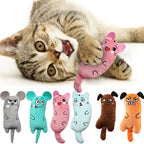 Eco-Friendly Bite-Resistant Cat Toy Plush Interactive Pet Cat Toys with Catnip Cloth Mouse Supplies