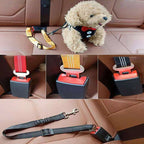 Adjustable Dog Car Seat Belt Nylon Lead Dog Leash Backseat Safety Belt Dog Harness Pet Collars Pet Accessories
