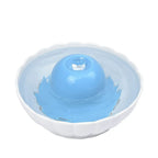 2..1L Ceramic Cat Bowl Cat Fountain with Activated Carbon Filter Custom LOGO Pet Water Dispenser Automatic for Cat Dog Drinking
