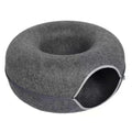 Cats House Basket Natural Felt Pet Toy Cat Tunnel Cave Beds Nest Funny Round Egg-Type with Mat for Small Dogs Puppy Pet Supplies