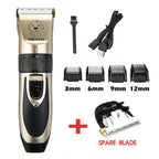 Pet Dog Hair Trimmer Electrical Cat Hair Cut Remover Cutter Grooming Tool Rechargeable Low-noise Pets Animal Haircut Machine