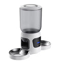 OEM 6L Automatic Feeder with Camera Dual Bowls Smart Pet Feeder Dual Camera Monitoring APP Remote Calling Timing Voice Recording