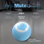 Interactive Cat Ball Smart Cat Dog Toys Electronic Interactive Cat Toy Indoor Automatic Rolling Magic Ball Game Accessories