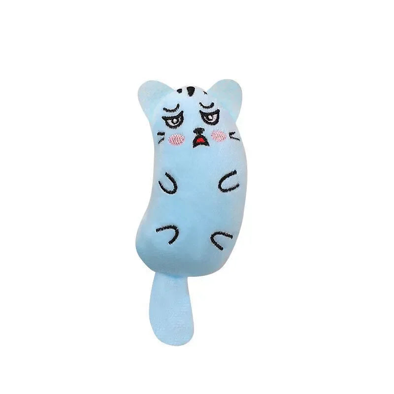 Eco-Friendly Bite-Resistant Cat Toy Plush Interactive Pet Cat Toys with Catnip Cloth Mouse Supplies