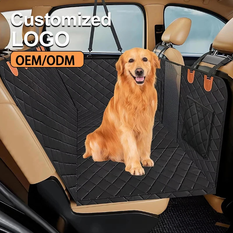 OEM Back Seat Extender for Dogs Hard Bottom Dog Car Seat Cover Support 300lbs Heavy Duty Scratch Backseat Dog Hammock Truck SUV