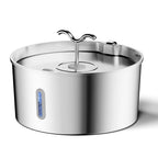 OEM 7L Large Capacity Stainless Steel Automatic Cat Water Fountain for Dogs with Filtration Ultra-quiet Pet Water Dispenser