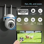 360 HD Indoor Eco-Friendly Classic Style Pet Tracking Camera with Real-Time Movement Detection Video Playback Automatic Cruise