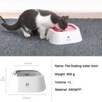 Pet Dog Floating Bowl Water Drinker Anti Spill Dog Bowl Designer Dog Water Bowl Not Sprinkler Pet Water Dispenser